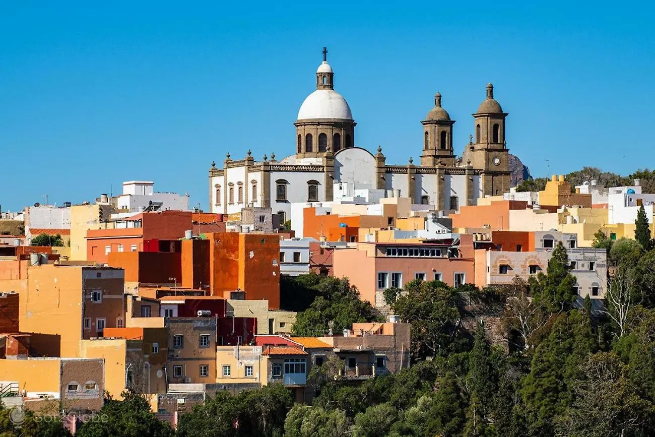 Casa En Agueimes Con Terraza, Barbacoa Y Aire Acondicionado Villa