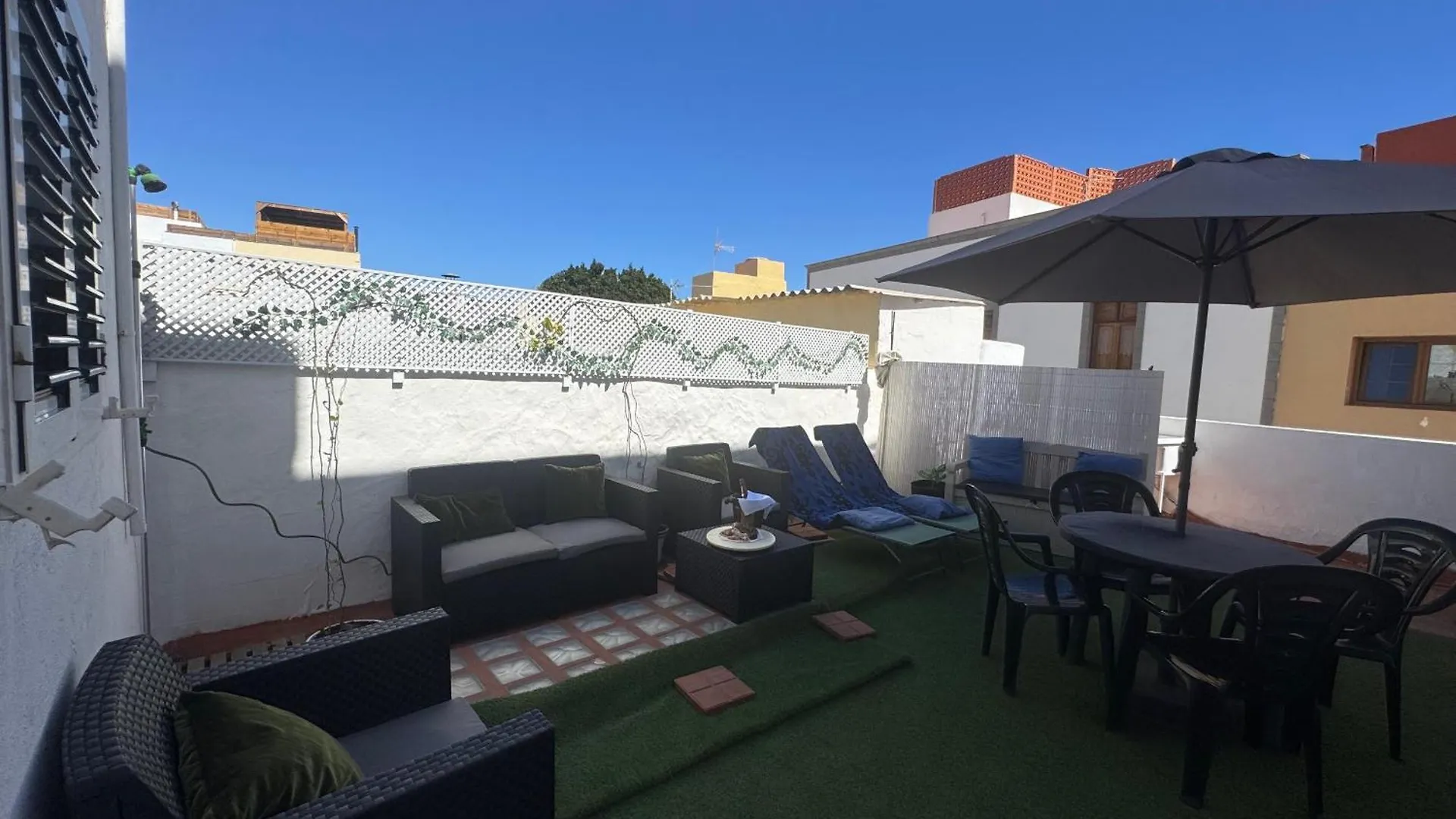 Semesterbostad Casa En Agueimes Con Terraza, Barbacoa Y Aire Acondicionado Villa