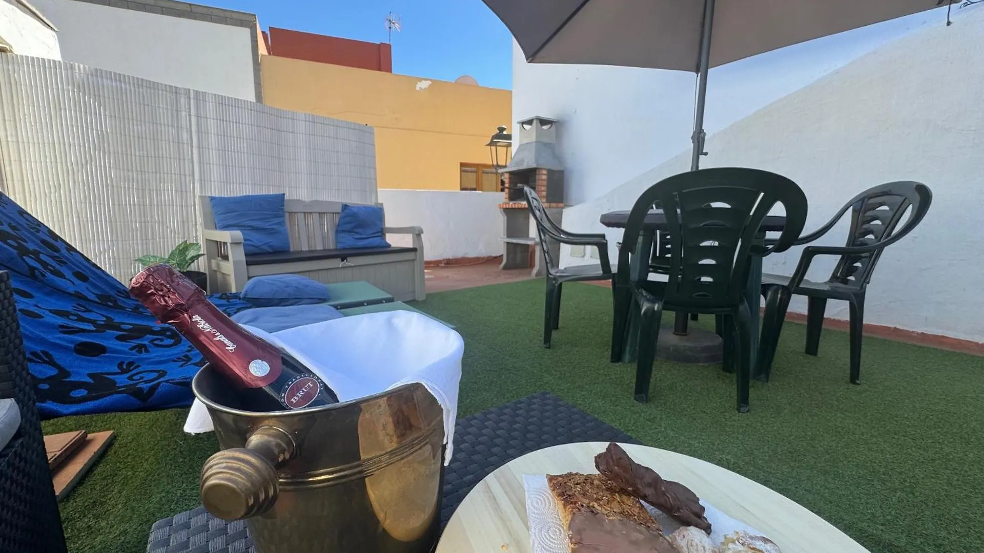 Semesterbostad Casa En Agueimes Con Terraza, Barbacoa Y Aire Acondicionado Villa